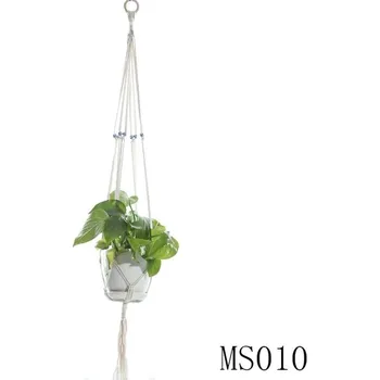 Držák na květináč a truhlík Macrame závěsné košíky | držáky na květináče - S1