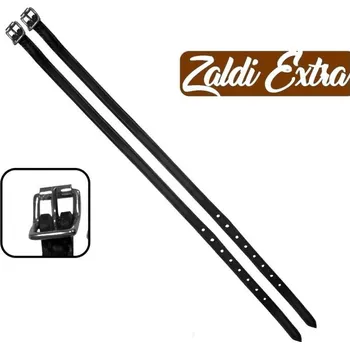 Ostruha Kožené řemínky k ostruhám Zaldi Extra * ČERNÉ