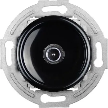 Elektrická zásuvka Elhard Klasik KL2010B zásuvka TV černá