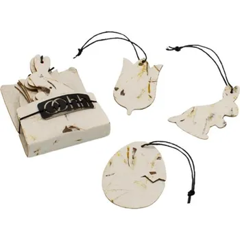 Velikonoční dekorace Lübech Living Obálka s 12ti velikonočními motivy 3dr. přírodní