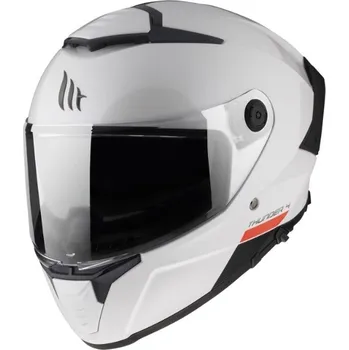 Helma na motorku MT Helmets MT FF118SV Thunder 4 SV perleťová bílá M