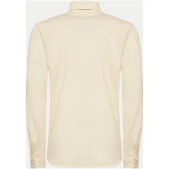 Pánské oblečení INDICODE Košile Globe 20-315 Béžová Regular Fit XXL