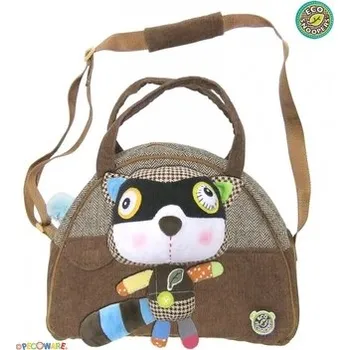 EcoSnoopers Stylová dětská taška Mýval - hnědý