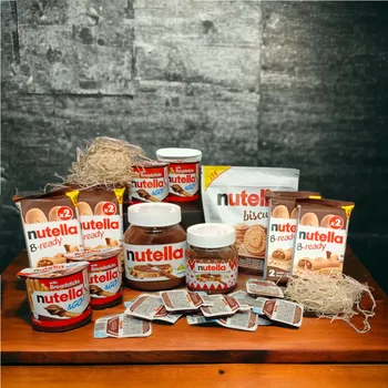 Dárkový potravinový koš Nutella dárkový balíček s věnováním 1677g