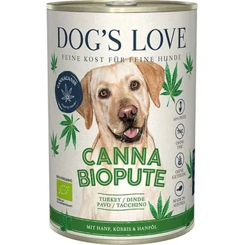 Krmivo pro psa Konzerva DOG´S LOVE Canna Bio Adult krocan Adult 400g