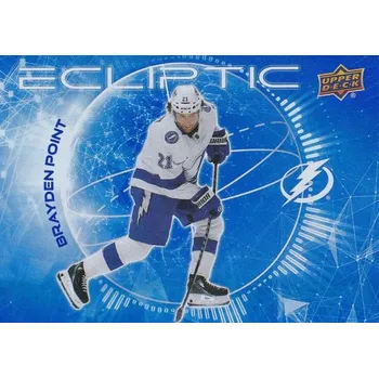 Sběratelská karetní hra insert karta BRAYDEN POINT 23-24 UD Ser. 2 Ecliptic číslo EC-12