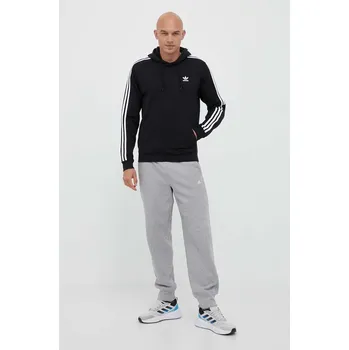 Pánská mikina Mikina adidas Originals 3-Stripes IM2088 černá 99X, vel. XXL