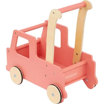 Výuková hračka Moover Vodící autíčko - Růžové