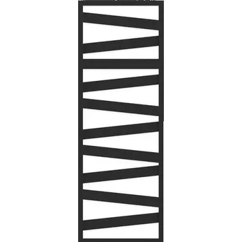 Radiátor Zehnder Kazeane RK-130-060-0557 Radiátor kombinovaný, 60x134cm, černá mat 0557