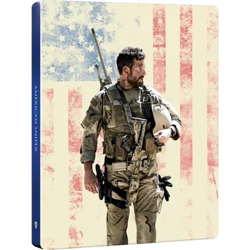 Blu-ray film Americký sniper - 4K Ultra HD Blu-ray + Blu-ray 2BD Steelbook