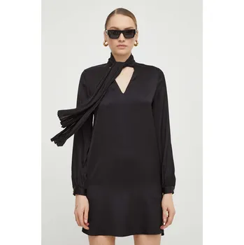Dámské šaty Šaty Liu Jo černá barva, mini WA4057.T4422 99X, vel. 36
