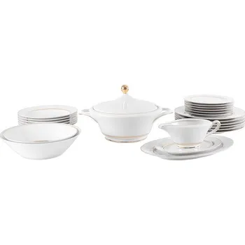 Jídelní set Obědový set pro 6 osob Ćmielów Margaret 1025420F2G667 vícebarevná MLC