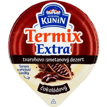 Mlékárna Kunín Termix extra 130 g čokoláda Mlékárna Kunín Termix extra 130 g čokoláda
