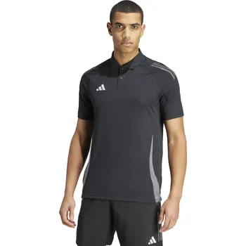 Pánské oblečení Triko Adidas Tiro 24 Competition Polo černo šedé Velikost: 176