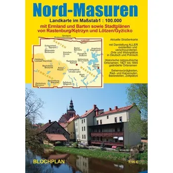 Landkarte Nord-Masuren 1:100.000 - Bloch, Dirk