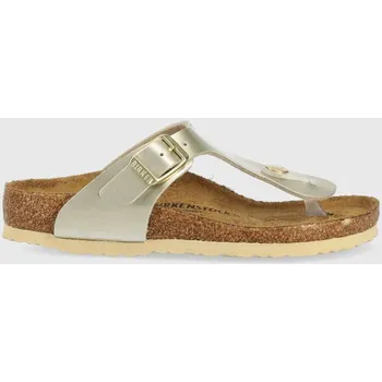 Dívčí sandály Dětské žabky Birkenstock Gizeh 1015593.30.35 zlatá 10Y, EUR 31