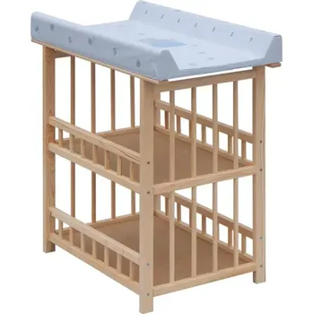 přebalovací pult a komoda Přebalovací pult Jáš Přírodní - Slon modrý (2894)