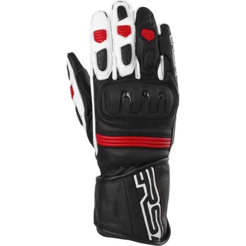 Moto rukavice Rukavice na motorku RSA Gappa 2 černo-bílo-červené L