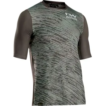 cyklistický dres Dres Northwave Bomb zelený výprodej S