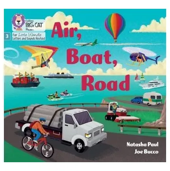 Anglický jazyk Air, Boat, Road - Paul, Natasha
