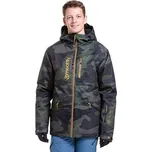 Meatfly pánská SNB & SKI bunda Helios Rampage Camo | Maskáč | Velikost XXL