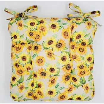 Podsedák BYTEMA Sedáky na židle SLUNEČNICE 38 x 38 cm
