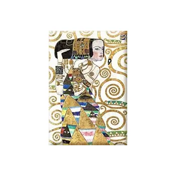 Dekorativní magnet Plumeria Plu - Magnetka Gustav Klimt The Expectation - 8 x 5,5 cm