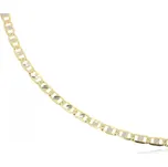 Zlatnictví Helios Zlatý řetízek s bílým zdobením