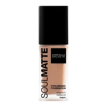 Make-up Gabriella Salvete Soulmatte Hyaluronic Foundation dlouhotrvající make-up s matným efektem 30 ml