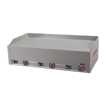 Grilovací deska 97x48 elektrická durable chrom kombinovaná stolní 400 V | REDFOX - FTHRC 90 E