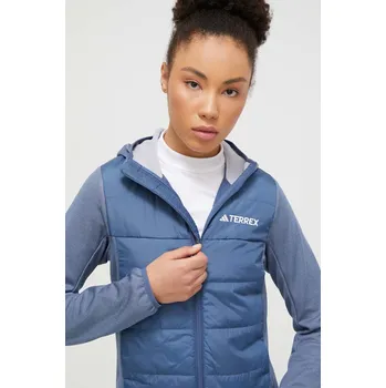 Pánská softshellová bunda Sportovní bunda adidas TERREX Multi Hybrid IS4202 modrá 55X, vel. XL