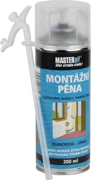 Montážní pěna MASTERsil Montážní nízkoexpanzní pěna trubičková 300 ml