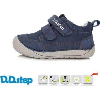 Chlapecké polobotky Celoroční obuv DDstep barefoot S070-41351A Bermuda Blue chlapecké Velikost: 20