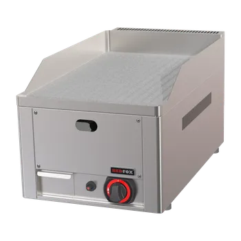 Kuchyňský gril Grilovací deska 32x48 plynová durable chrom rýhovaná stolní | REDFOX - FTRC 30 G