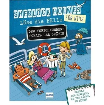 První čtění Sherlock für Kids - Löse die Fälle - Der verschwundene Schatz der Gräfin - Sandra Lebrun