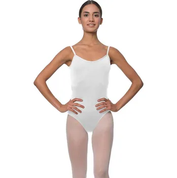 Body Lulli,Camisole Microfiber Dance Leotard LUB217, ostrá růžová XS