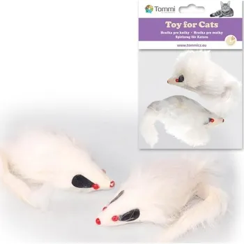 Hračka pro kočku Myš velká, 2x 9cm