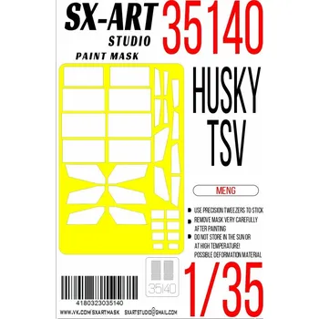Plastikový model 1/35 Paint mask Husky TSV (MENG)