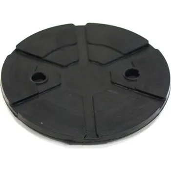 zvedák Gumová podložka na ramena zvedáků FLOMA RP119 - průměr 12 cm, výška 1 cm