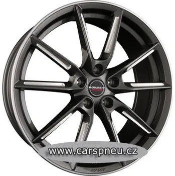 Alu kolo Borbet LX graphit poliert - 8,5x19, 5x114.3, ET37 (496662)