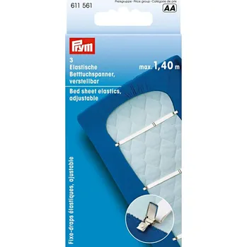 Prym 611561 napínáky s klipsy na prostěradla 3 ks