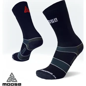 Pánské ponožky STONE MERINO outdoorové funkční ponožky Moose