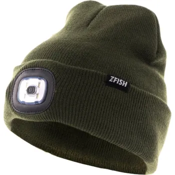 Čepice Čepice ZFish Light Beanie - olivová