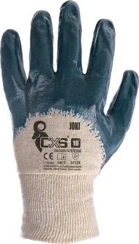 Pracovní rukavice CXS Joki máčené v nitrilu 10