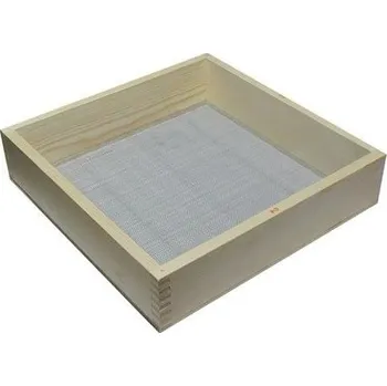 Zdenické nářadí síto zednické oko 2mm, 52x45cm, dřev. rám