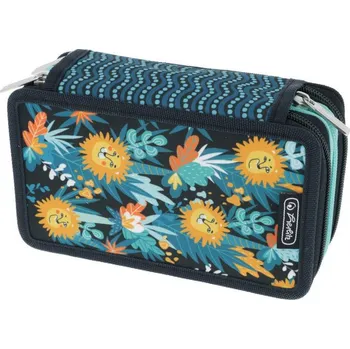 Penál Herlitz Penál plný lev 3 patra