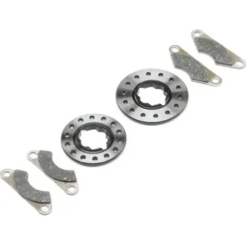 RC náhradní díl TLR brzdové čelisti s disky:8/T 4.0