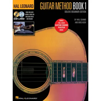 Hal Leonard Guitar Method Book 1 - Deluxe Beginner Edition - pro kytaru 982419