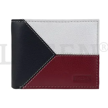 Peněženka Lagen pánská peněženka kožená - 5114 - multi - MULTI
