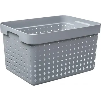 Úložný box PLAST TEAM košík SEOUL, velký, 35,7x23,8x20,9cm PH ŠE